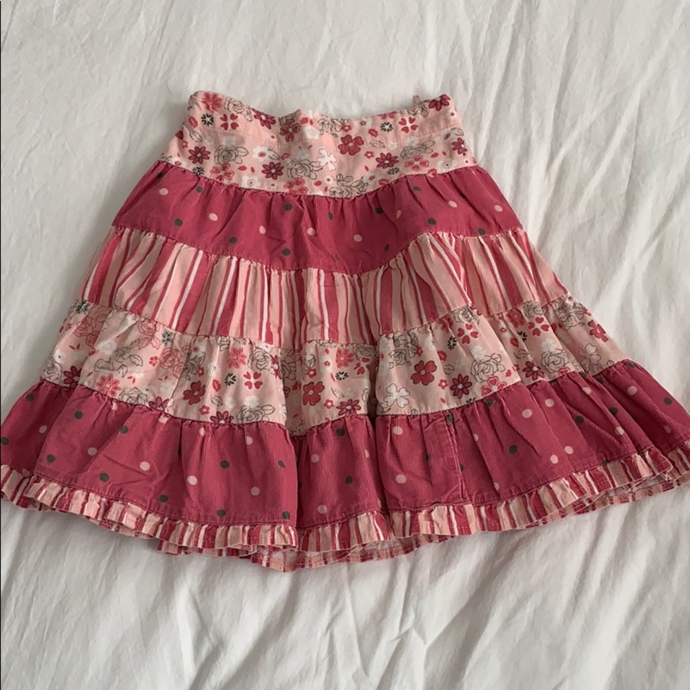 Pumpkin Patch tiered skirt